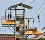 Zip Line now open at Broadway at the Beach