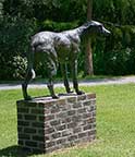 Wolf and Wolfhound by Zenos Frudakis